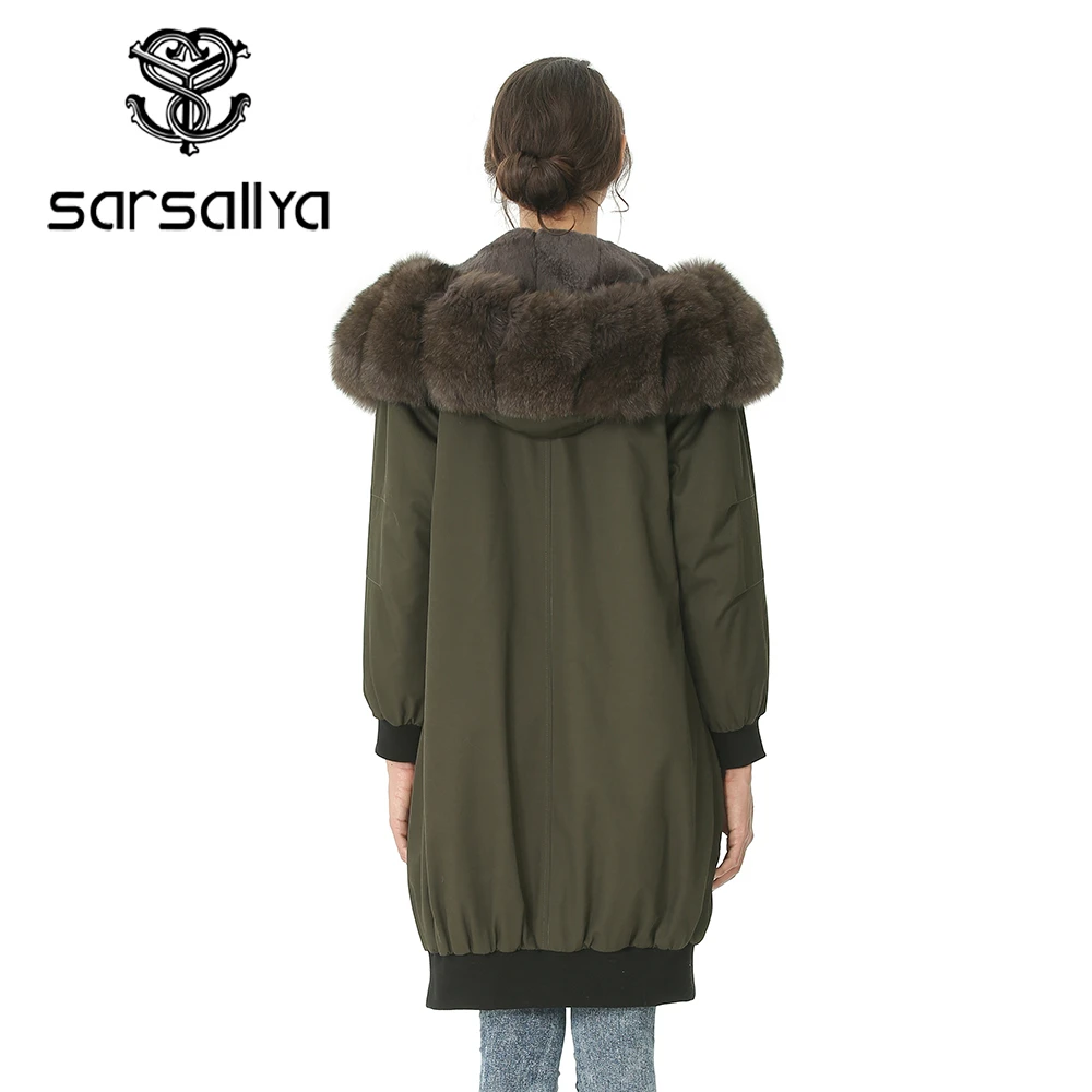 Winter Coat Women Female Jacket Coat Long Fur Hooded Parka Ladies Autumn Basic Jacket Women Clothes Army Green New Arrival