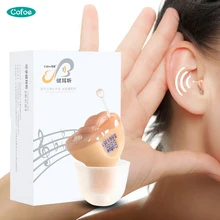 Cofoe CIC Hearing Aids Invisible Ear Hearing Aid Mini Sound Amplifier Digital Listening Aids for the Hearing-impaired Patient 2018new siemens digital computer programming hearing aid aids 6 channels high powerful sound amplifier fun sp updated to12sp