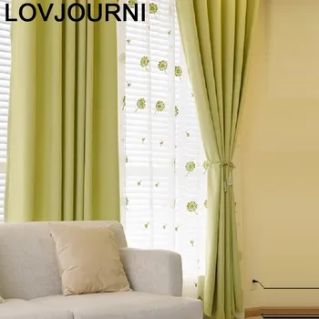 

Dormitorio Modernas Short Quarto Window Infantil Cortinas De Luxo Para Sala Pour Le Salon Rideaux For Living Room Curtains