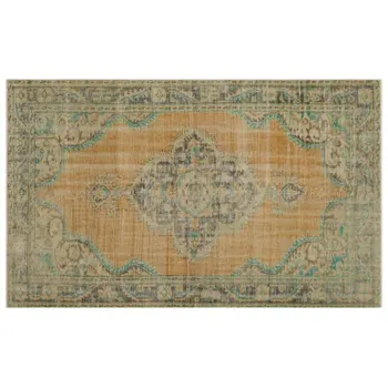

Handmade Natural Vintage Turkish Area Rug 174x276 Cm-5'9''X9'1''