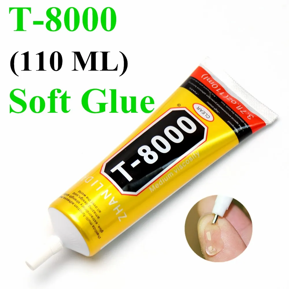 

110ml T-8000 Liquid glue Phone Tablet Touch LCD screen Middle frame Bracket Fill gap Shell Dot diamond Decoration Glue