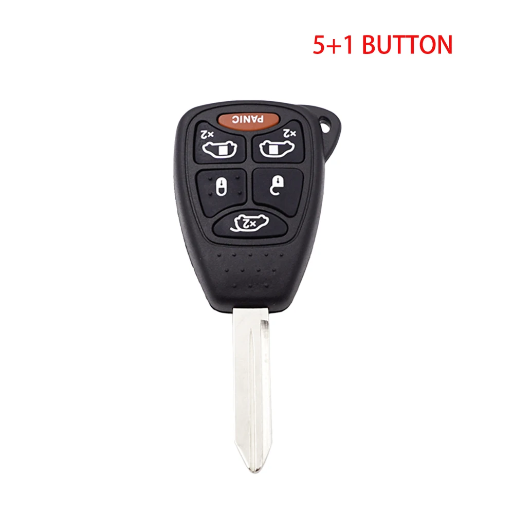 Key Case Car Key Shell Car Remote Key Car Key Key Shell Xinyuexin Remote Car Key Case Shell Fob for JEEP Compass Wrangler Grand Cherokee for Dodge Dakota Charger Chrysler 300 Key