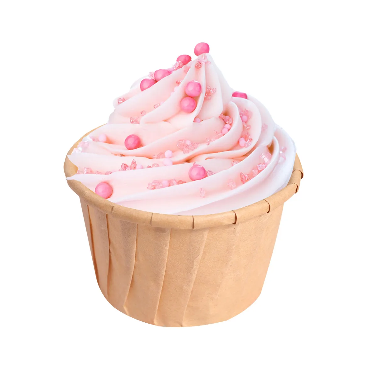100pcs Disposable Curled Baking Cake Cups Heat-Resistant Paper Muffin Cupcake Paper Cups Baking Cupcake Wrappers Cake Wrapper