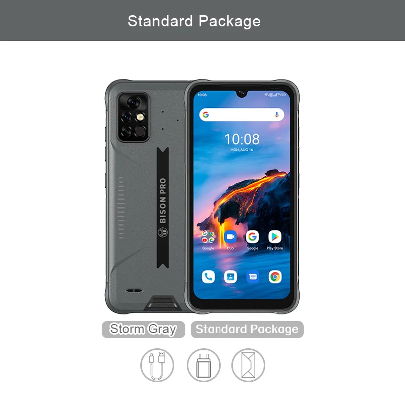 best pocophone for gaming [In Stock]Original UMIDIGI BISON Pro 4/8GB+128GB Global Version Smartphone NFC IP68/IP69K 6.3"FHD+ Screen Helio G80 48MP 5000mAh umidigi new phone UMIDIGI