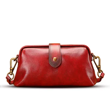 

2020 Genuine Leather Cross-Body Women's New Style Leather Shoulder Bag