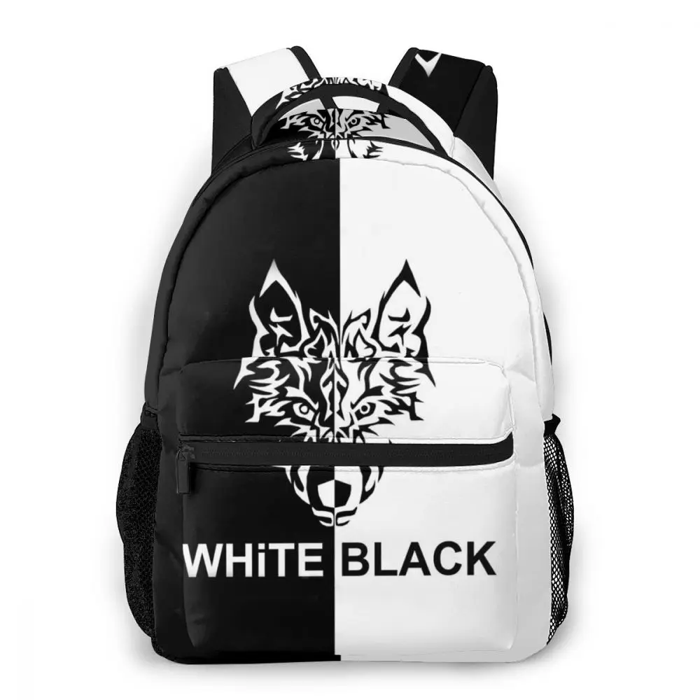 black casual backpack