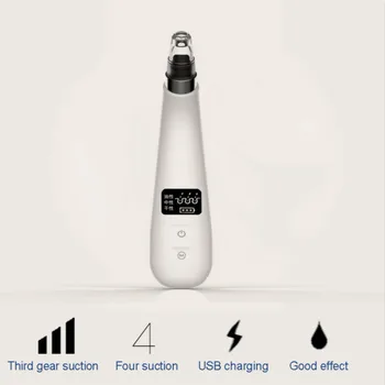 

USB Rechargeable facial nose blackhead remover electric beauty Devices pore cleaning Vacuum cleaner black dot Facial Tools