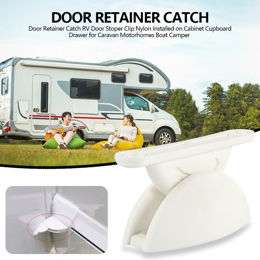 Door Retainer Kit T Shape Door Stop Retaining Catch Latch For Rv Caravan Camper Motorhome Boat Retainer Holder Stopper rv door retainer kit