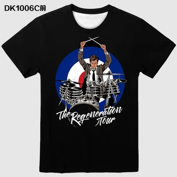 

Hot selling fun shelf hand 3D t-shirt casual fun wild cartoon figure t-shirt