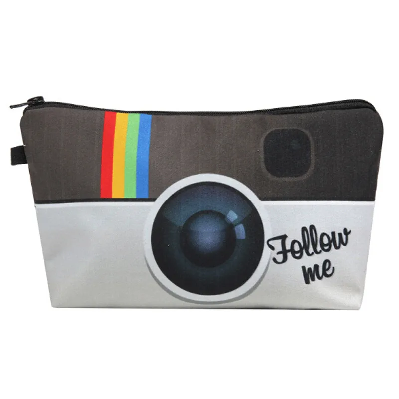 Горячая Распродажа Instagram Follow Me камера с 3D принтом водонепроницаемый органайзер
