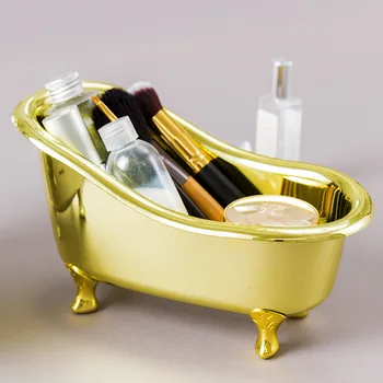 

Soap Dishes Gold/Silver Soap Case Household Storage Box Bathroom Accessories Unique Design Dresser Storage Box Bath Hardware