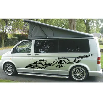 

2m CARAVAN MOTORHOME CAMPER VAN VINYL GRAPHICS STICKERS DECALS FOR VW VITO TRANSIT