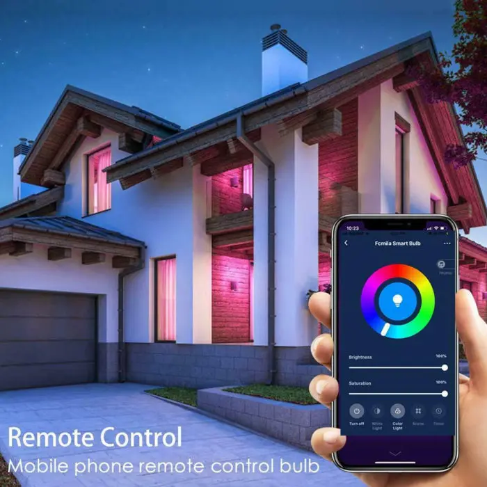 E27/B22/E14 Smart WiFi Светильник лампы светодиодный Красочные лампы для Alexa Google Home ALI88