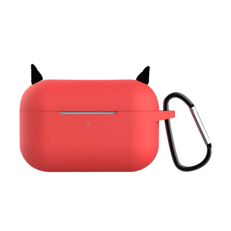 

Silicone Cover Protector Protective Case with Carabiner for Airpods Pro