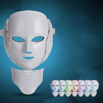 

LED color light mask, beauty mask, photon rejuvenation instrument, seven color light, whitening, light spot, acne removing