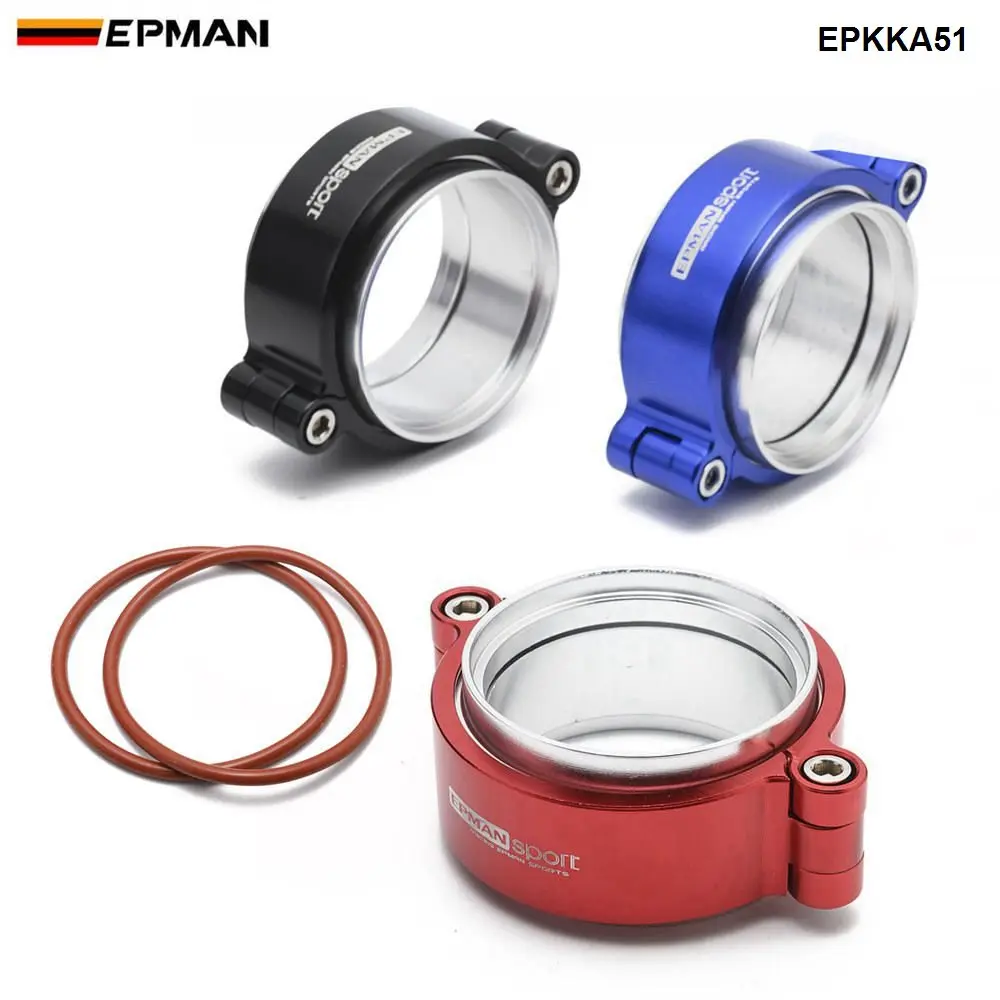 Epman HD выхлопная V-band зажим сборная система анодированный зажим для " OD выхлопная труба турбонасос трубы EPKKA51