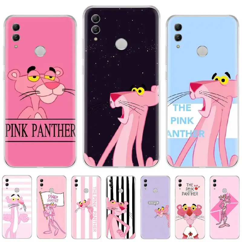 Pink panther Cartoon Cute Coque Shell Phone Case For Huawei Honor 10 10i 20 5C 7 7A 8A 8S 8X 9 9X Pro Lite | Мобильные телефоны и