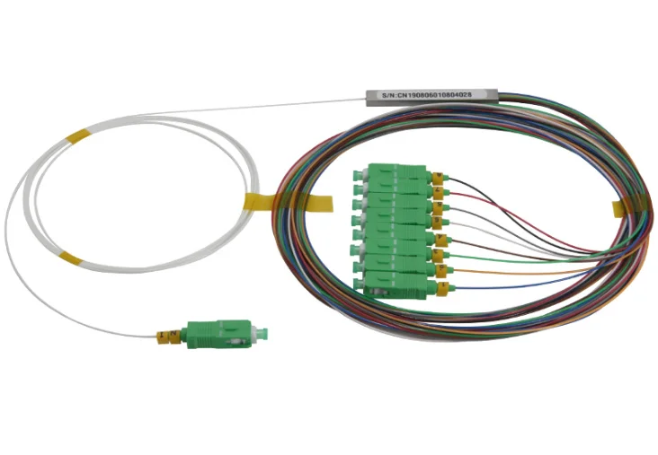 Высококачественная стальная трубка 0 9 мм 1 м фотоэлемент 1x8 SC/APC Mini Blockless 1*8