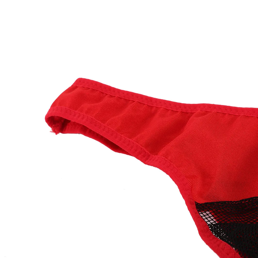 1pc Men's Panties Mesh Transparent Breathable Men Briefs Sexy Erotic Thongs G-Strings Underwear best underwear for men