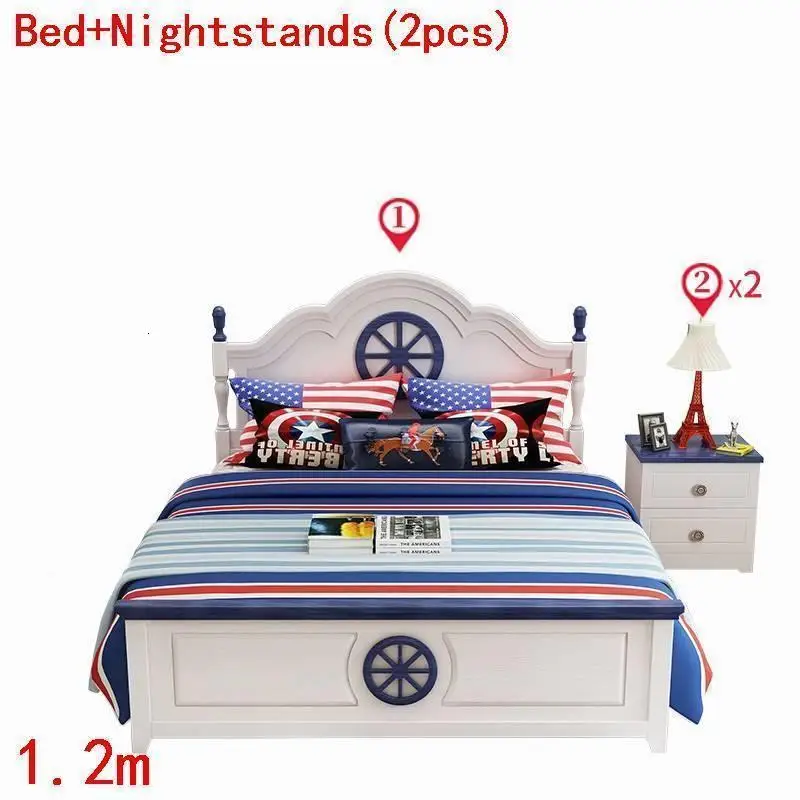 Детское гнездо Bois Litera Yataklari Puff Asiento Chambre Cocuk Ranza Cama Infantil деревянная детская кровать - Цвет: Number 6