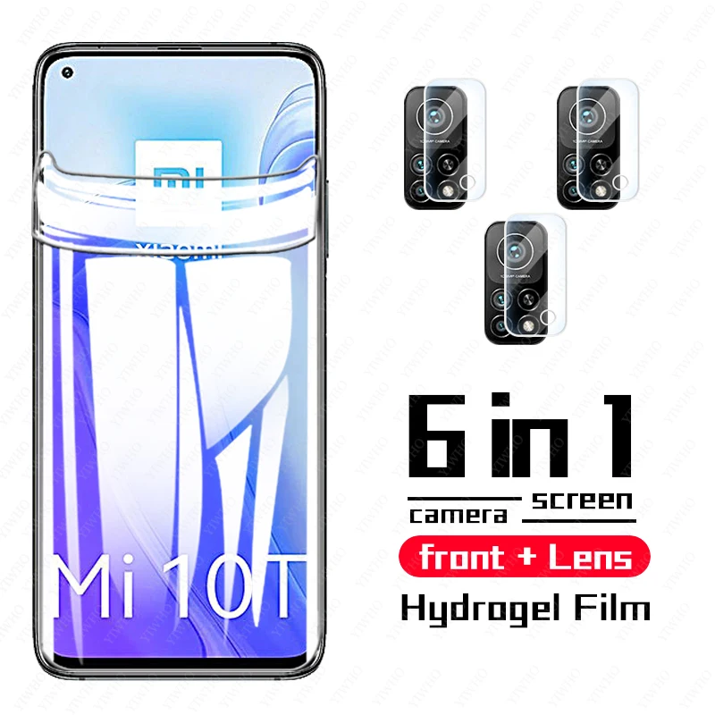 Hydrogel Film For Xiaomi Mi 10t Pro Screen Protector Camera Lens Glass 11lite 5g 11x Pro 11