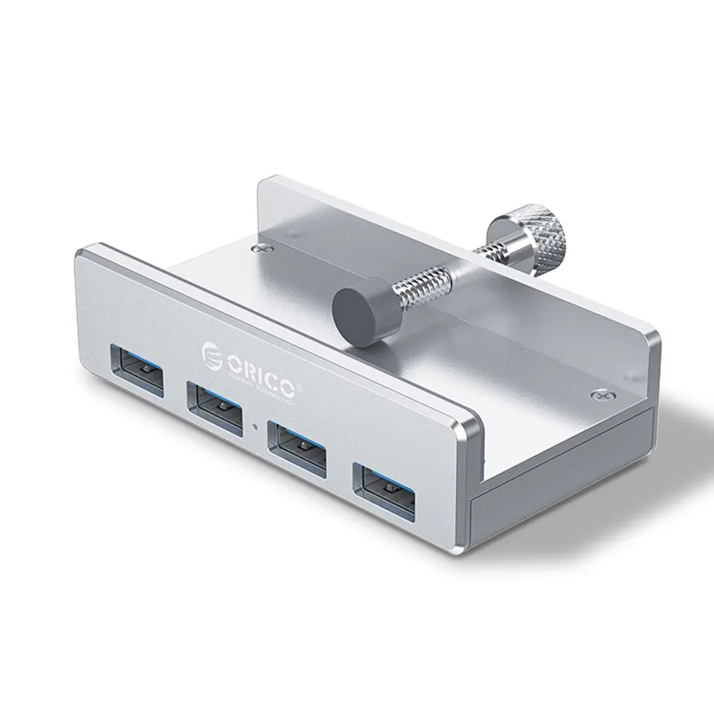 ORICO алюминиевый 4 порта USB 3,0 зажим концентратор с питанием высокая скорость 5 Гбит/с передача данных для MAC OS PC(MH4PU-P