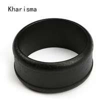 KHARISMA, винтажный деревянный браслет, большой круглый, сделай сам, натуральный деревянный, простые браслеты, модные ювелирные изделия, коричневый, черный, браслеты для женщин и мужчин