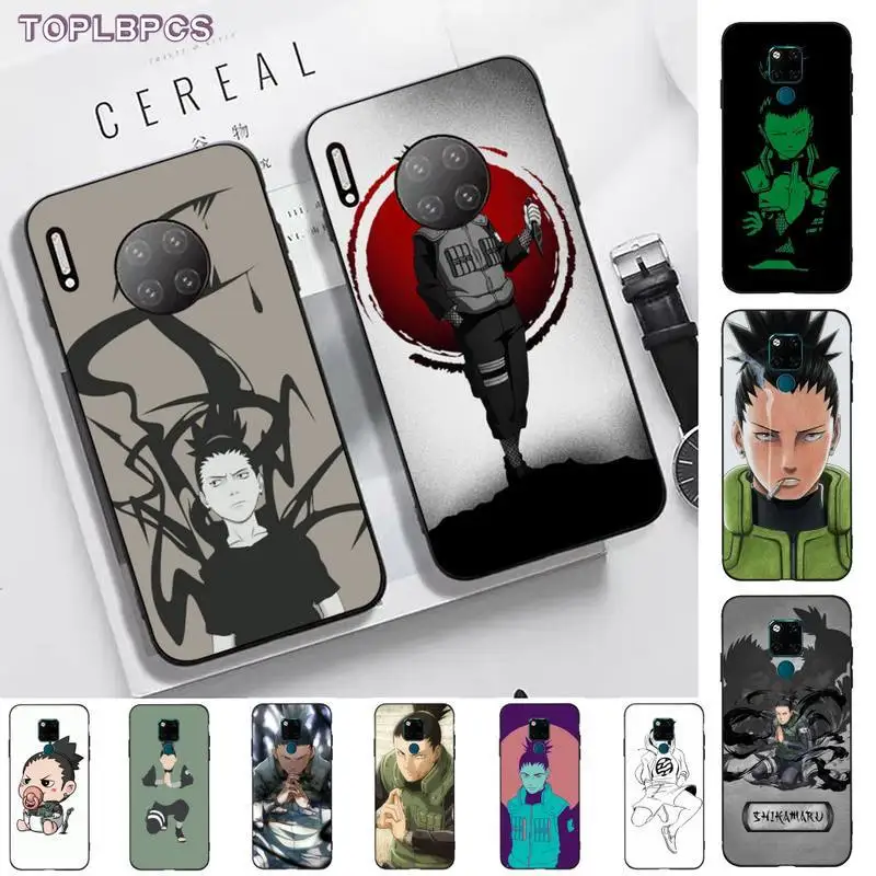 TOPLBPCS Naruto shippuden shikamaru Роскошный чехол для телефона huawei mate 9 10 20 30 pro lite X Y5 6 7 prime 2019
