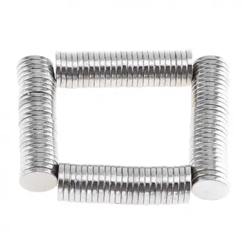 

100pcs 5 x 1mm Mini Strong Magnetite Earth Neodymium Magnets with Round Disc Type and Earth Magnet for Home /Office /Laboratory