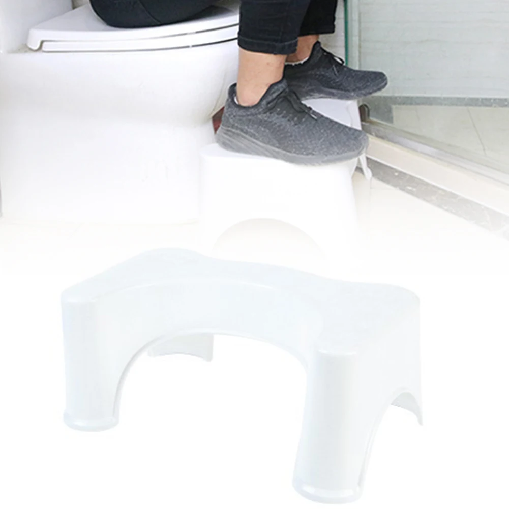 

Bathroom Relieves Constipation Thickened Squatting Potty Kids Toilet Stool Aid Non-Slip Piles Step Foot Universal U Shaped