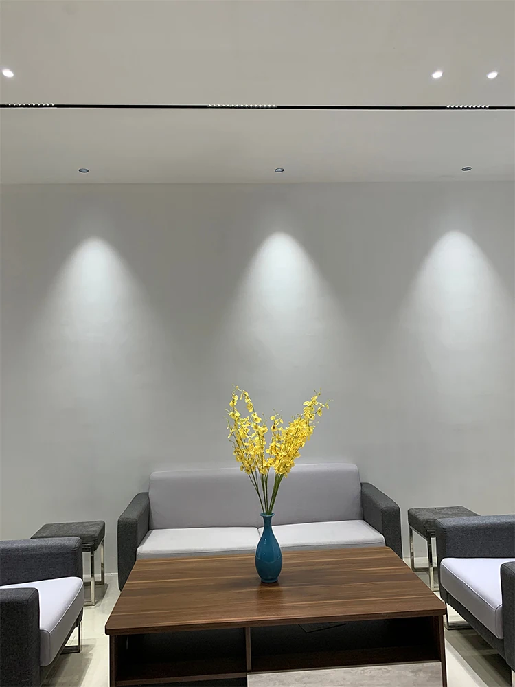 Декоративный черный линейный магнитный Светодиодный прожектор SCON|Точечные