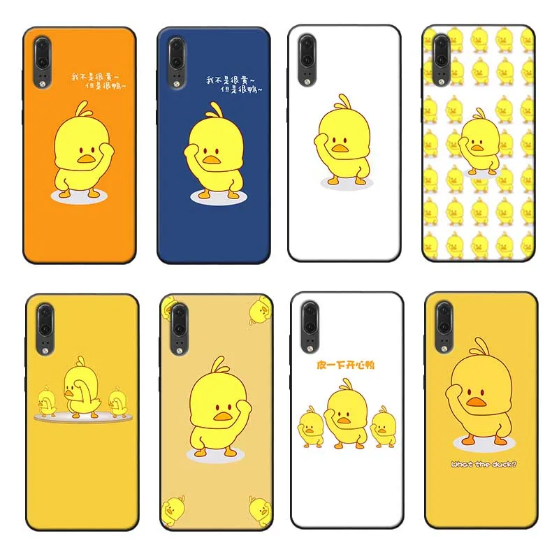 Для huawei mate 30 pro p20 p30 20 lite Прозрачный мягкий силиконовый чехол для телефона желтая