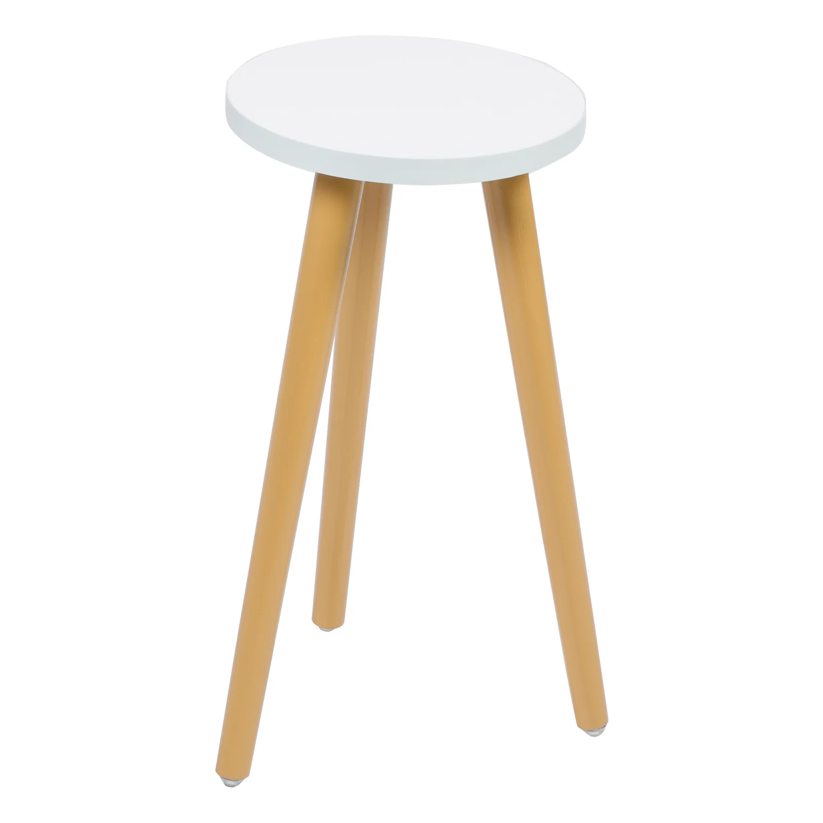 1Pc Wood Plant Stand Flower Pot Stool Flowerpot Holder Wooden Round Stool Balcony Display Rack Home Decoration 
