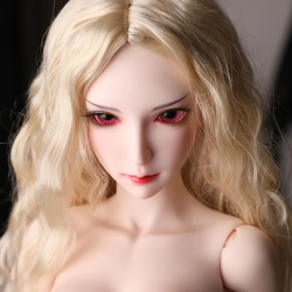 1/3 масштаб Обнаженная BJD кукла красивая женщина BJD/SD смола фигурка кукла модель DIY игрушка подарок. В комплект не входят одежда, обувь, парик A0189Serena