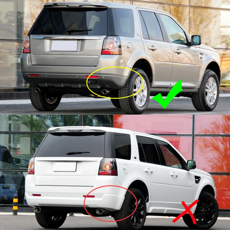 4 шт. черные передние и задние брызговики для Land Rover Freelander 2 2006 2015|Грязезащита| |