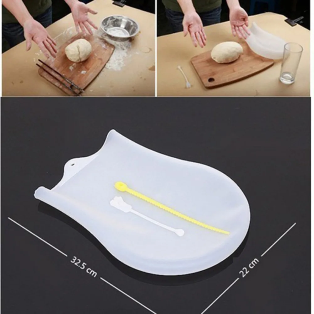 DIY волшебный мешок для теста для приготовления теста инструменты для приготовления теста мягкий силиконовый Пакет для хранения муки для смешивания женский кухонный инструмент