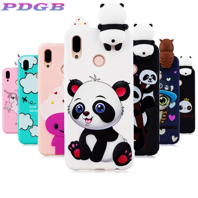 3D чехлы для телефонов Huawei P9 P10 P20 P8 Lite 2017 P30 Pro Coque Mate 10 20 lite чехол из мягкого ТПУ