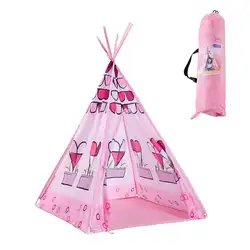 Индийский стиль палатка для детей Крытый открытый игровой дом переносной вигвам детская юрта Игровая палатка игровой дом подарки на день