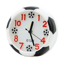 Decoration Decor Football World Pointer Desktop Sports Club Soccer Ball Cup Shaped Digital Ball Clock Football Gift Alarm Gift F