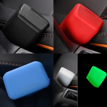 

Universal Silicone Car Seat Belt Buckle Covers Anti-Scratch Protector Cover Auto Safety Button Interior Accessories Car-Styling