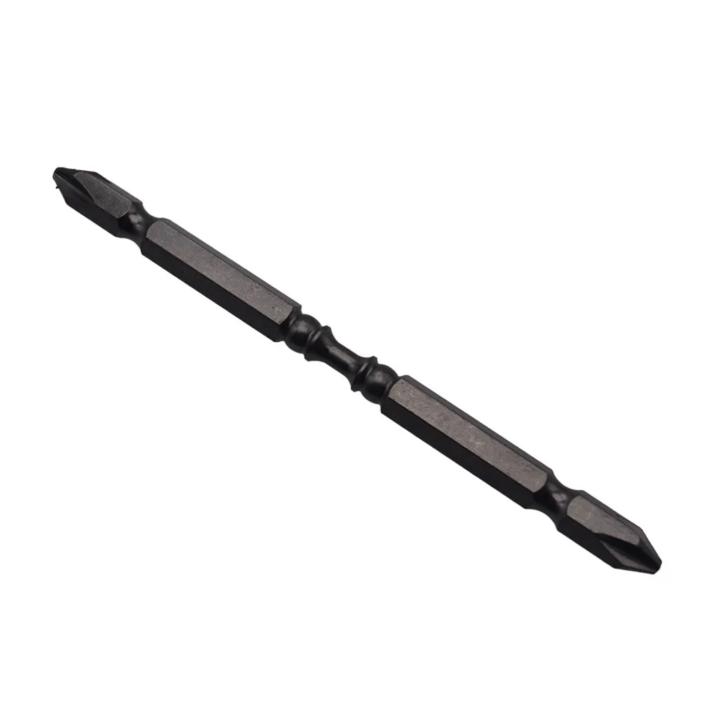 PH2 1/4" Cross Head Screwdriver Bit Double Head Electric Screwdriver Set Hardness Magnetic 65MM 110MM Cross Head Screwdriver