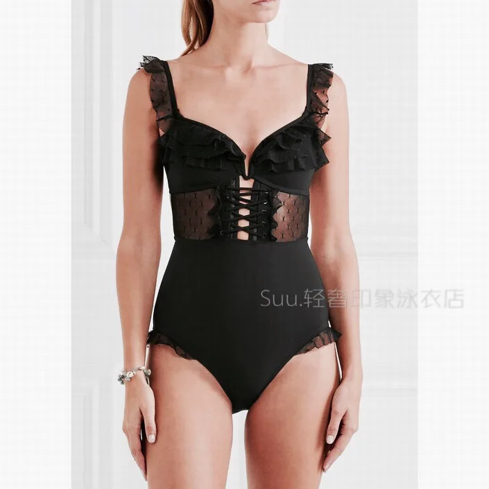 2020 сексуальный бикини цельный женский купальник с перекрестными лямками через