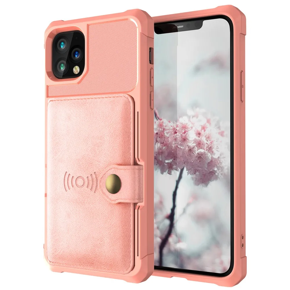 Чехол-бумажник с магнитной адсорбцией для iPhone 11, чехол для iPhone 11 Pro 11 Pro Max, кожаный чехол, защитный чехол, защита 19Sep