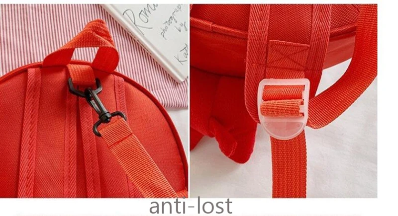 MOTOHOOD Toddler Backpack Anti Lost Kids Baby Bag Cartoon Animal Children Backpacks Kindergarten School Bag for girls and boys (14)