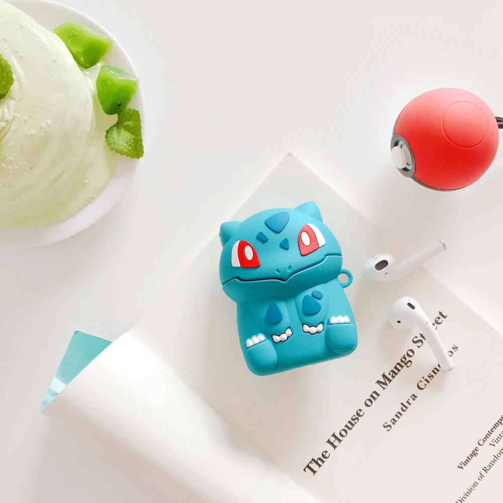 3D милый мультфильм фея спрайтс аксессуары для наушников чехол для Apple Airpods 1/2 силиконовый защитный чехол для наушников с крюком