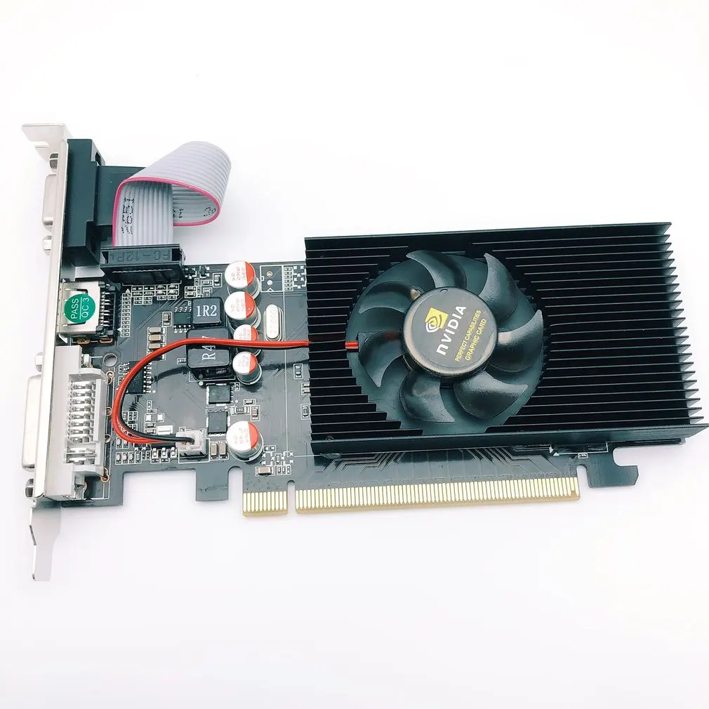 GT730 2 Гб видеокарта GV-N730-2GI D3 128Bit GDDR3 графические карты для nVIDIA Geforce GT 730 HDMI Dvi б/у VGA |