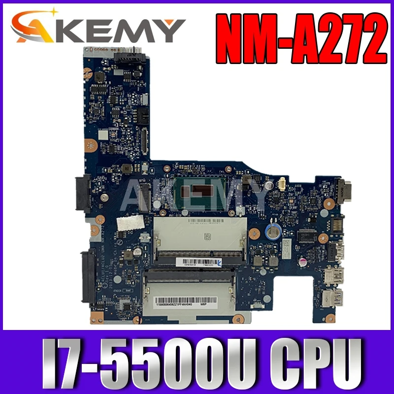 Akemy для For Lenovo G40 80 70 Z40 NM A362 Laotop материнская плата A272 с 80|Материнские платы