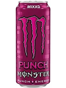 

1 x 12 Monster Energy Punch Mixxd cans PL (12 x 0,5 L)