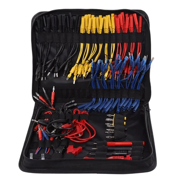 

Circuit Multifunction Durable Auto Repair Electrical Service Lead With Storage Bag Wear Resistant Diagnostic Tools Test Wire Kit