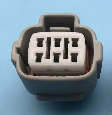 100 pcs Автомобильные фары разъем 6 pin Автомобильный Электрический разъем 6Pin TS педаль акселератора автомобильный разъем 6188-0175 11663 11194 - Название цвета: 100 pcs